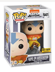 Funko Pop! Animation: Avatar the Last Airbender - Aang on Airscooter 541 - Hot Topic Exclusive